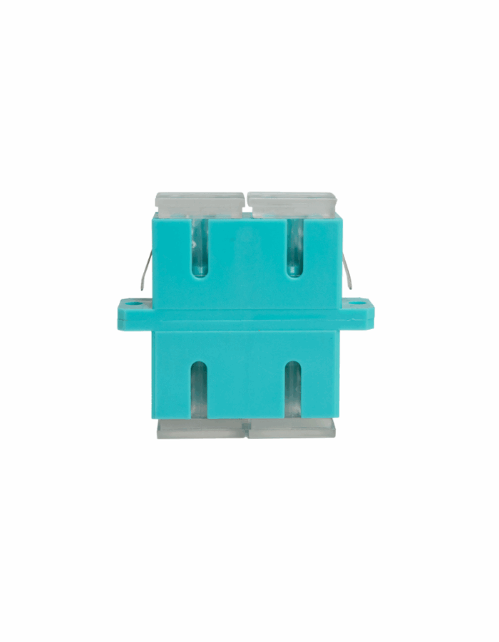 Acoplador FO SC Dúplex MM OM3 Aqua - Imagen 1