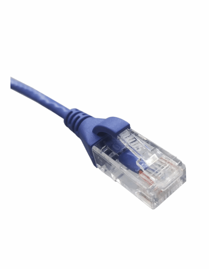 Patch Cord U/UTP Cat6 Slim Azul 1m - Imagen 1