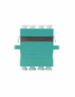 Acoplador FO LC Quad MM OM3 Aqua