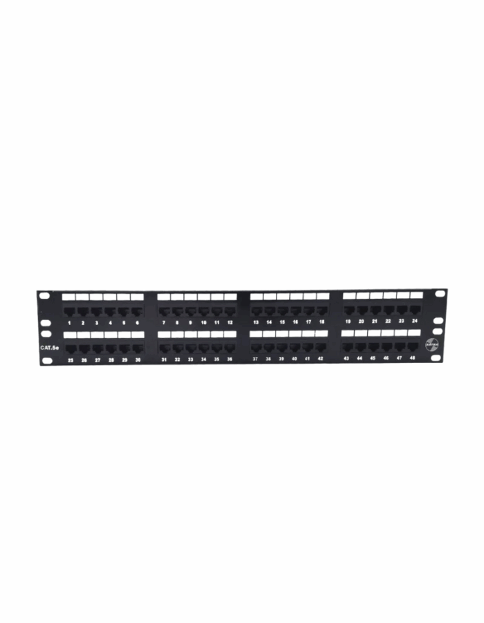 Patch Panel Cat5e 24/48 Puertos - Imagen 1
