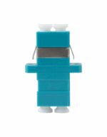 Acoplador FO LC Dúplex SM Azul