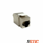 Jack RJ45 modular Cat6A+ blindado 10Gbps 650MHz