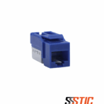 Jack RJ45 Cat6 modular blanco azul rojo negro 1Gbps