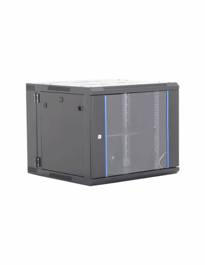Gabinete Pared 6RU Abatible Vidrio - Imagen 1