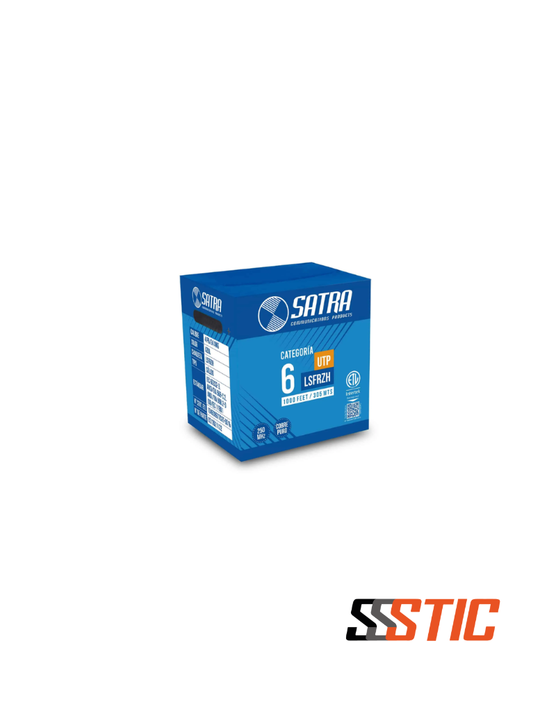 1(41) Cable UUTP Cat6 LSZH Satra 4P 23AWG