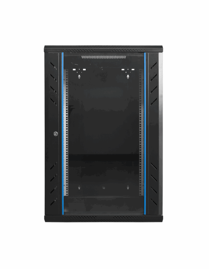 Gabinete Pared 18RU Abatible Vidrio - Imagen 1