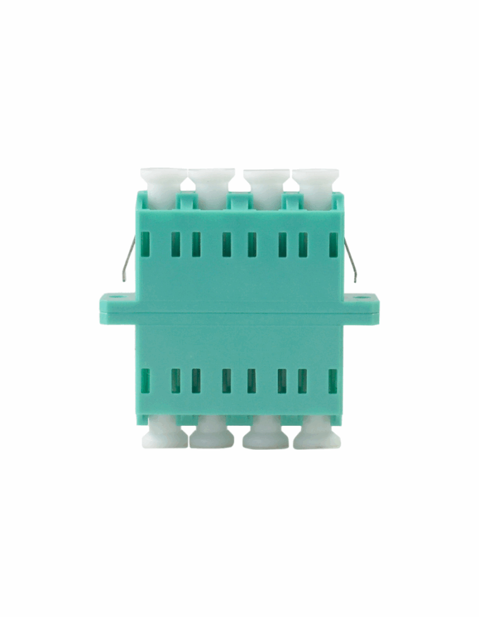Acoplador FO LC Quad MM OM3 Aqua - Imagen 2