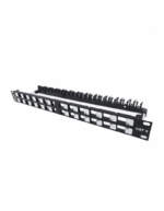 Patch Panel Angular Cat6A Blindado 24P - Imagen 2