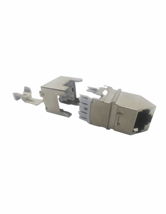 Jack RJ45 Angular Cat6A Blindado - Imagen 2