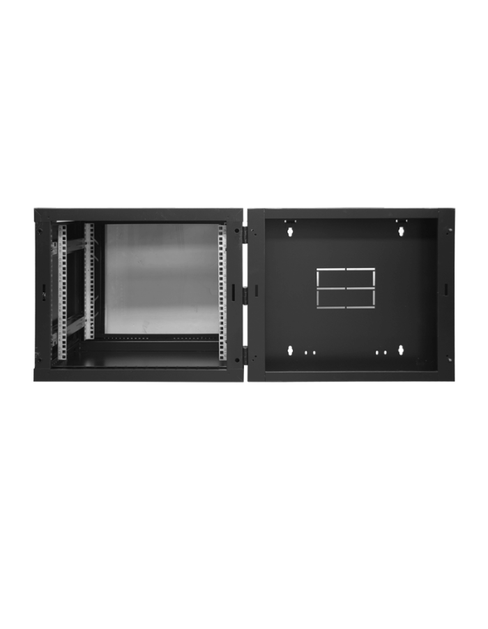 Gabinete Pared 9RU Abatible Vidrio - Imagen 2