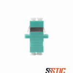 Acoplador LC Dúplex Multimodo OM3 Aqua