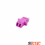 Acoplador LC Dúplex Multimodo OM4 Violeta