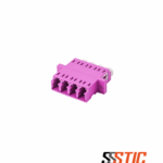 Acoplador LC Quad Multimodo OM4 Violeta