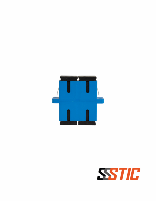 Acoplador SC Dúplex Monomodo Azul SCUPC