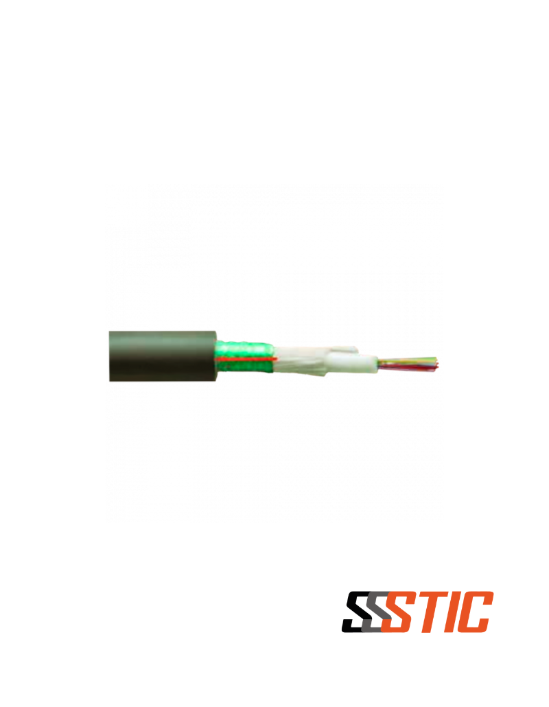 Cable de fibra óptica monomodo G652D 24 fibras armado LSZH antiroedor Cable de fibra óptica monomodo G652D 24 fibras armado LSZH antiroedor