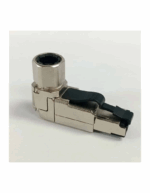 Conector RJ45 90° Cat6A Blindado Plug - Imagen 2