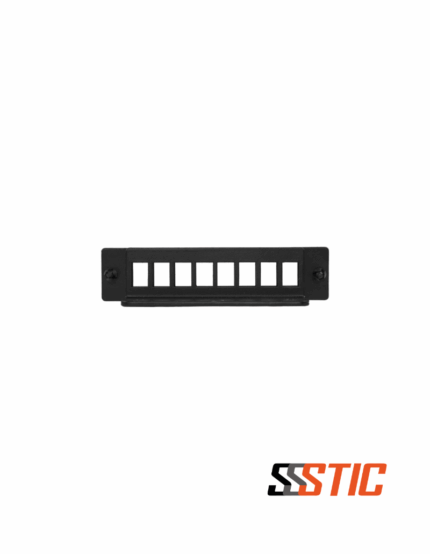 Panel FO LGX para 8 acopladores SC LC