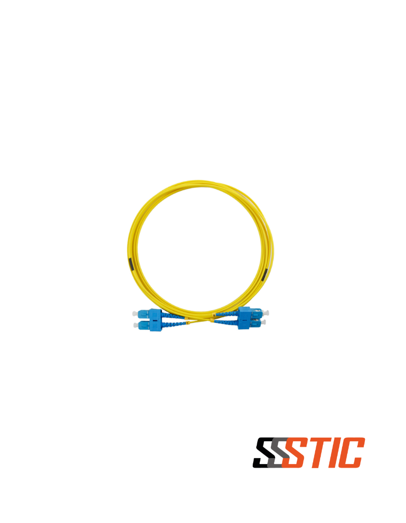 Patch Cord SC SC SM Dúplex 3m LSZH Patch Cord SC SC SM Dúplex 3m LSZH