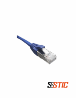Patch Cord SFTP Cat6A LSZH Azul Rojo 10Gbps
