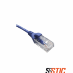 Patch Cord UUTP Cat6 Slim Azul 1m