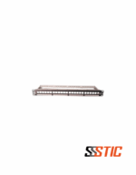 Patch Panel Cat6A Blindado 24 Puertos 10Gbps