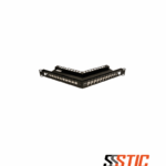 patch panel angular siemon modular cat6a cat7a blindado