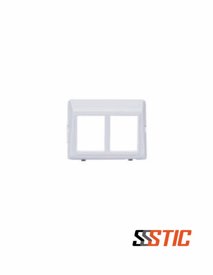 siemon tera modulo angular 2 jack cat7a blindado