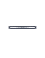 Patch Panel TERA Modular 24 Puertos Blindado 1 RU – Negro, para Cat6A / Cat7A - Imagen 2