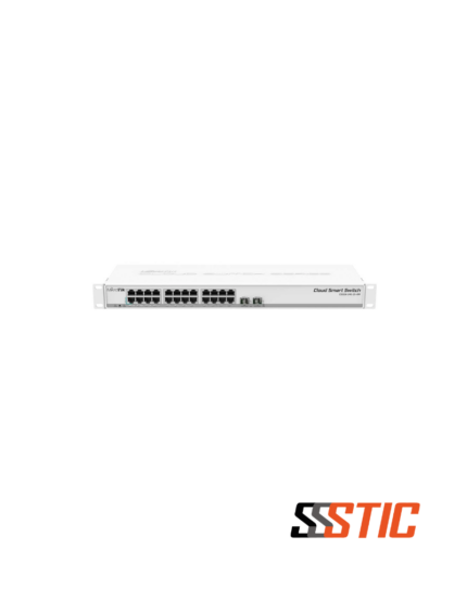 mikrotik crs326-24g-2s+rm switch 24 gigabit 2 sfp+
