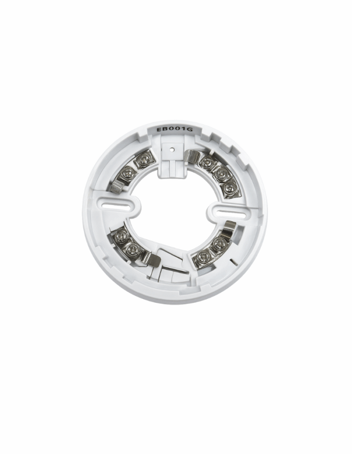 Base para Detector Convencional EB0010 – 2 Hilos, Compatible con ID100, Certificación UL - Imagen 1