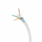 Cable F/UTP Cat6A LSZH 23AWG Blanco – Exterior/Interior