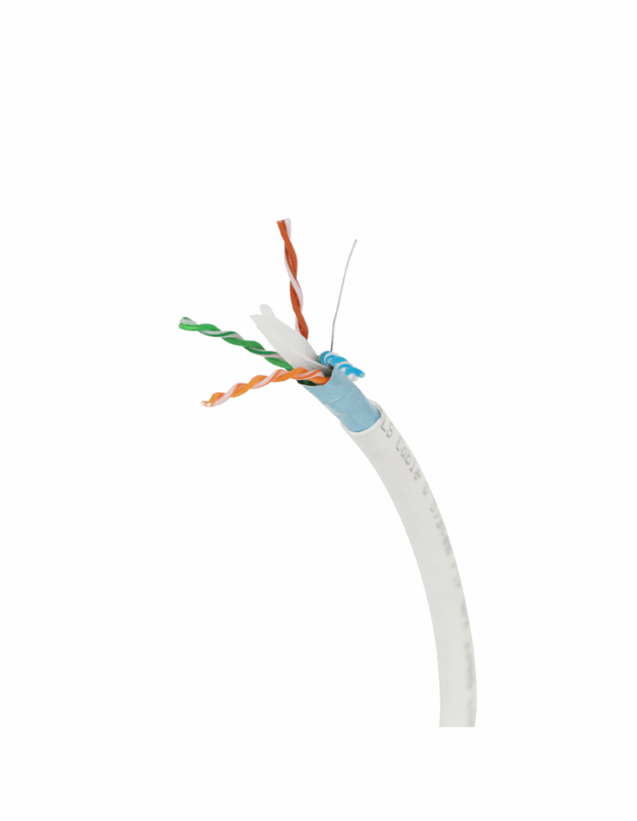 Cable F/UTP Cat6A LSZH 23AWG Blanco – Exterior/Interior - Imagen 1