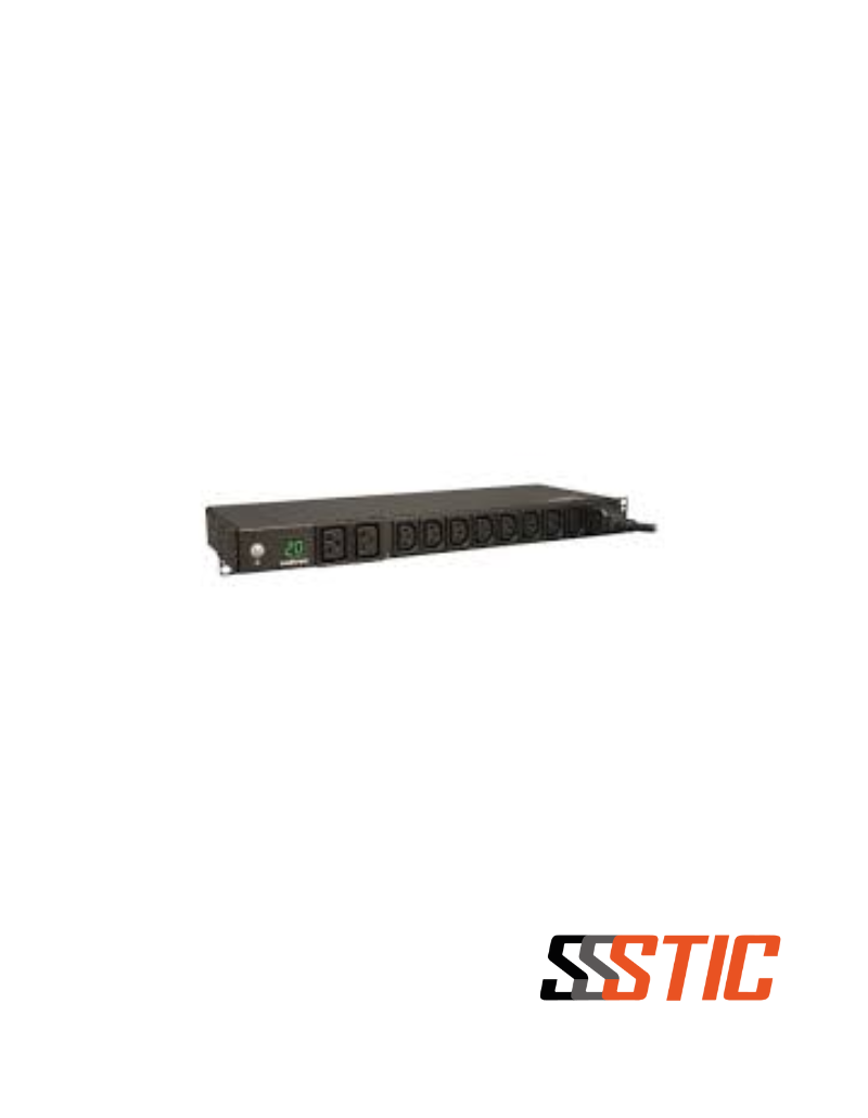 PDU12IEC (3) tripp lite pdumh20hv pdu gestionable rack 20a