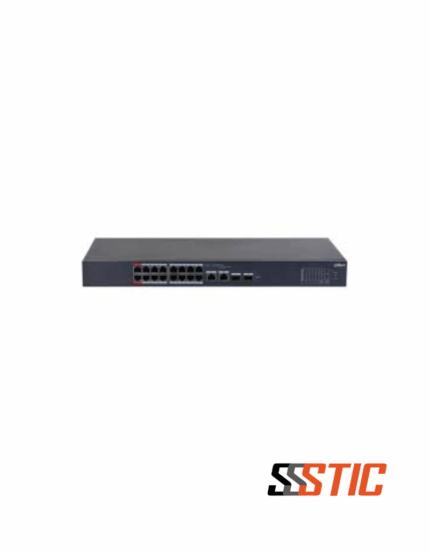 Switch PoE Dahua DH-CS4218-16ET-190 de 16 puertos PoE 190W