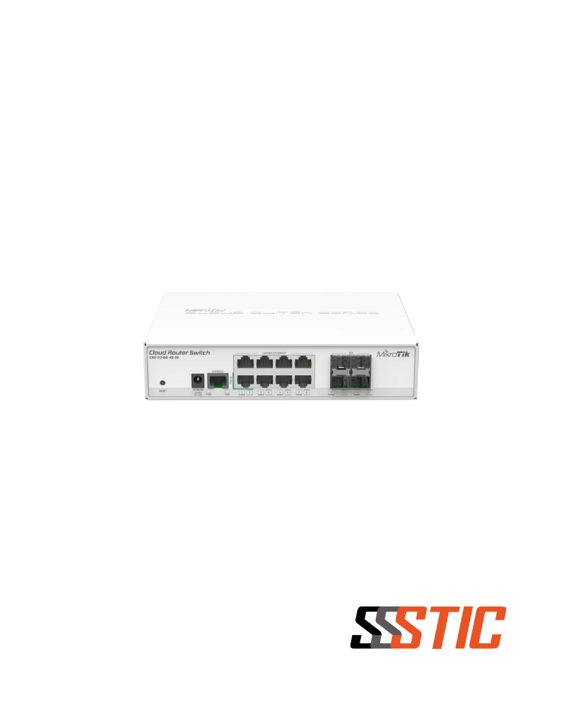 mikrotik crs112-8g-4s-in switch 8 gigabit 4 sfp mikrotik crs112-8g-4s-in switch 8 gigabit 4 sfp