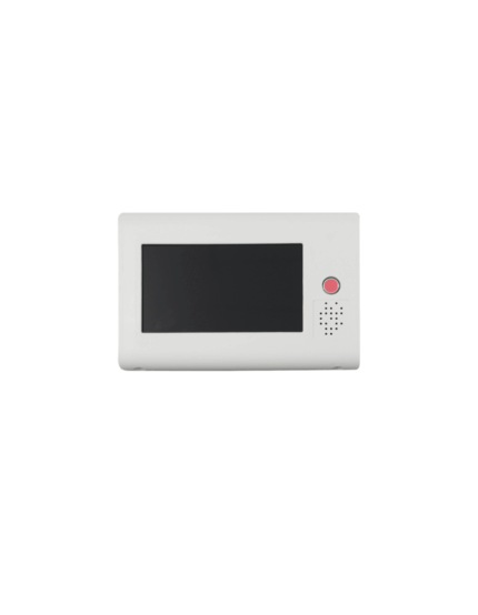 Terminal de habitación IP NX1021 con pantalla táctil de 7 pulgadas, PoE, VoIP y lector RFID para sistemas hospitalarios