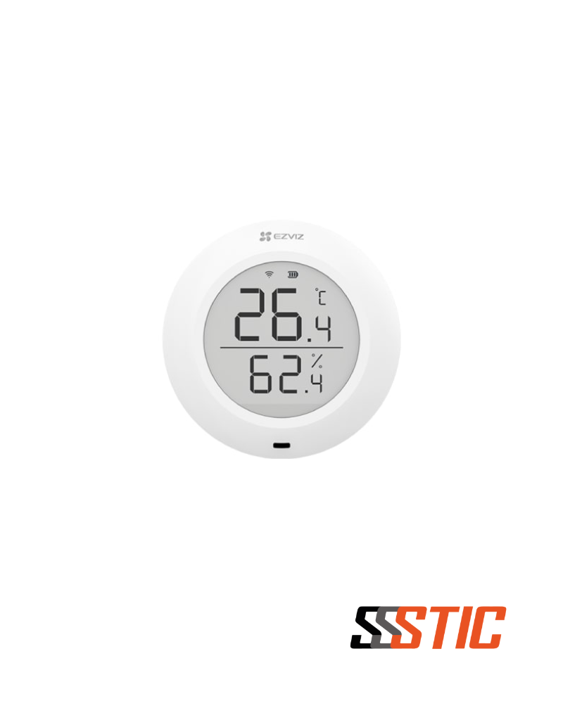 CS-T51C EZVIZ CS-T51C sensor temperatura humedad inalámbrico ZigBee pantalla 1.8″