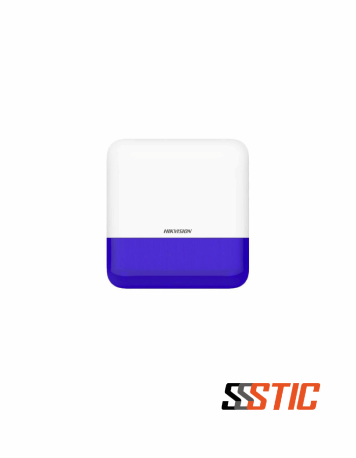 Sirena inalámbrica exterior Hikvision HK-DS-PS1-E-WB 110 dB IP65