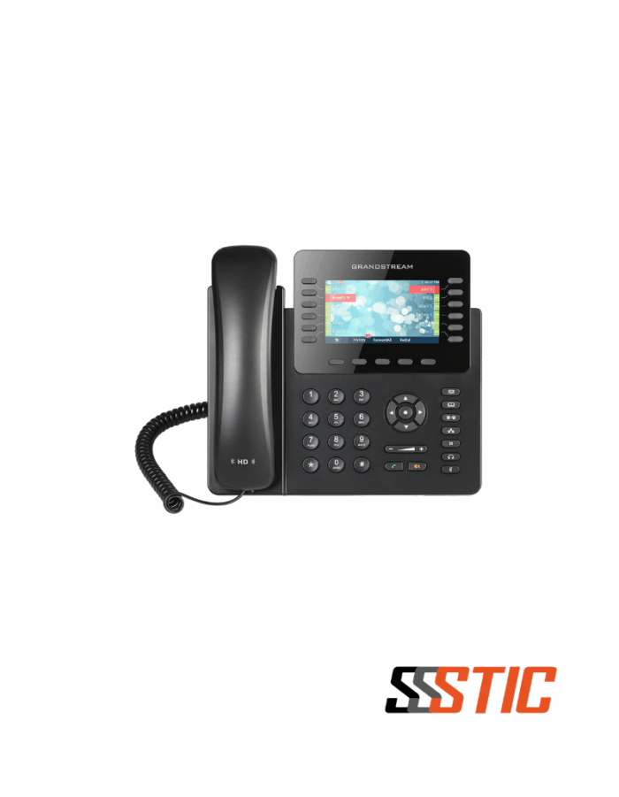 Grandstream GXP2170 teléfono IP empresarial 12 líneas pantalla color 4.3 pulgadas Bluetooth Gigabit PoE