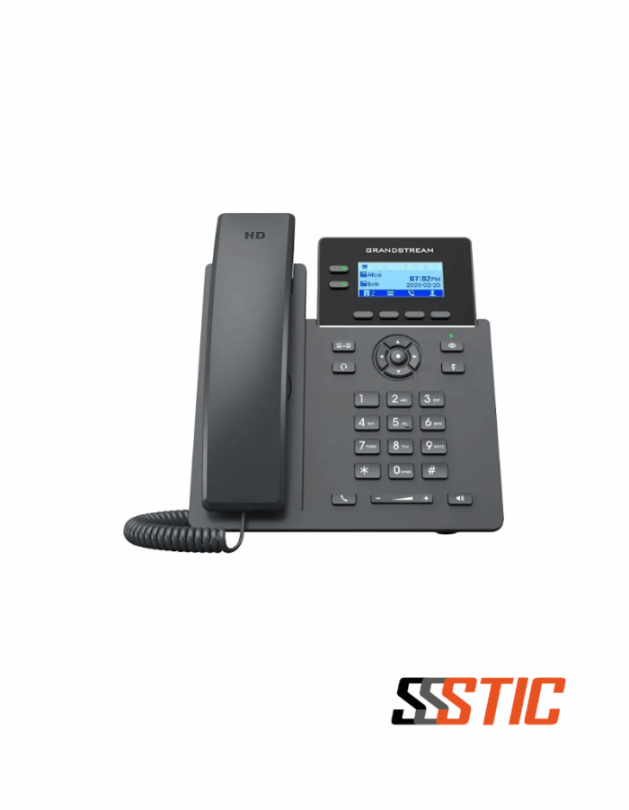 Grandstream GRP2602P teléfono IP PoE 2 líneas 4 cuentas SIP audio HD full-duplex
