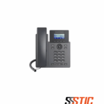 Grandstream GRP2601P teléfono IP 2 líneas PoE 2 cuentas SIP conferencia 5 vías doble puerto Ethernet
