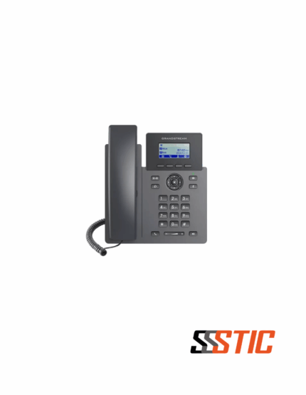 Grandstream GRP2601P teléfono IP 2 líneas PoE 2 cuentas SIP conferencia 5 vías doble puerto Ethernet