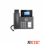 Grandstream GRP2604P teléfono IP 6 cuentas SIP 10 teclas BLF Gigabit PoE pantalla LCD 2.7 pulgadas