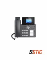 Grandstream GRP2604P teléfono IP 6 cuentas SIP 10 teclas BLF Gigabit PoE pantalla LCD 2.7 pulgadas