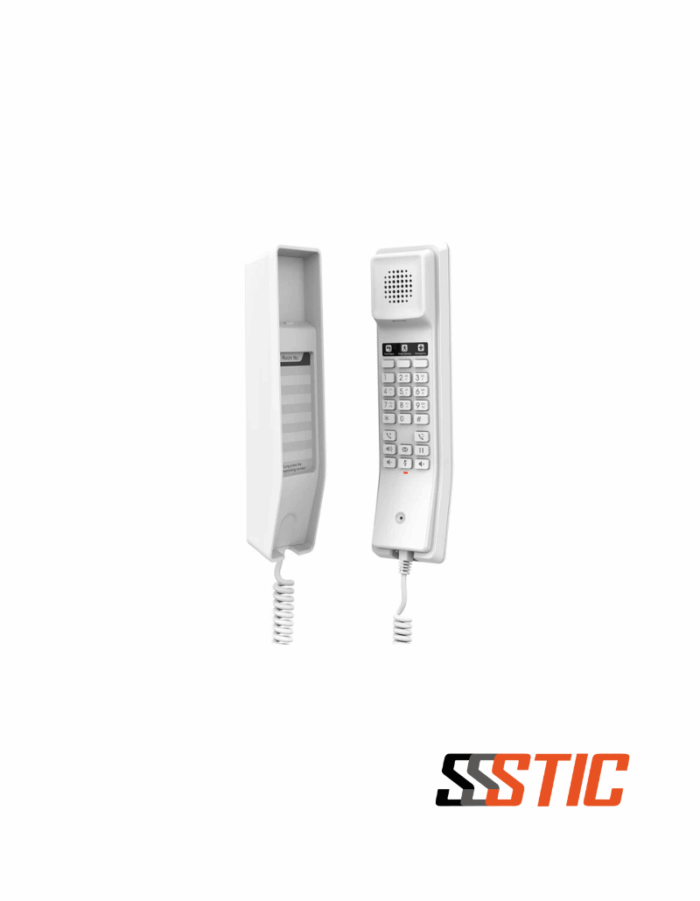 Grandstream GHP610W teléfono IP hotelero WiFi doble banda 2 cuentas SIP color blanco
