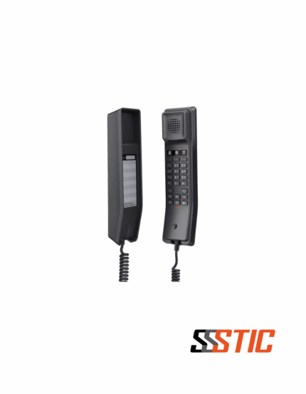 Grandstream GHP611W teléfono IP hotelero WiFi doble banda 2 cuentas SIP negro