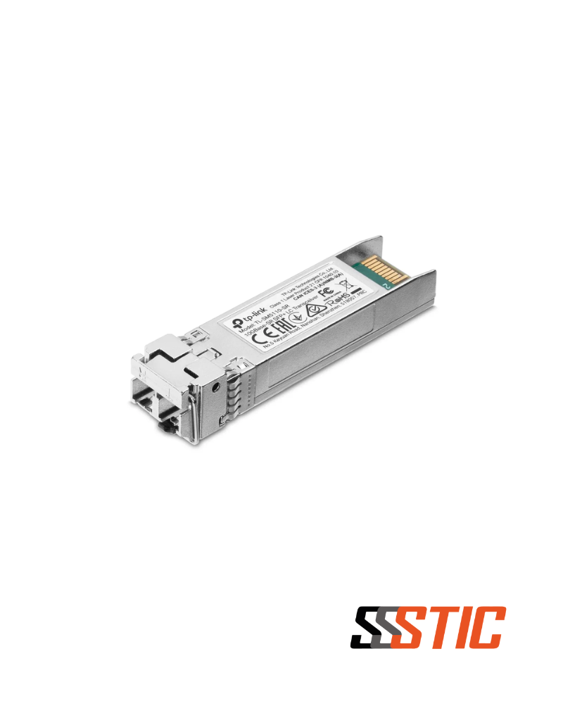 TP-Link SM5110-SR módulo SFP+ multimodo 10 Gbps LC dúplex 300 m TP-Link SM5110-SR módulo SFP+ multimodo 10 Gbps LC dúplex 300 m