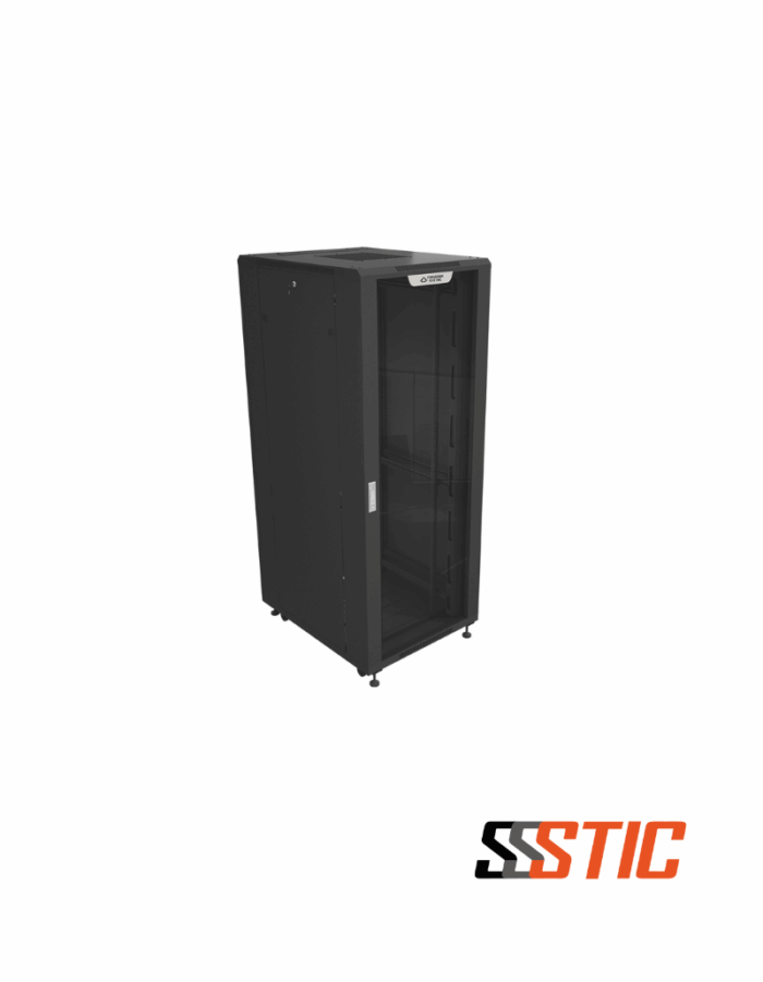 gabinete cerrado enterprise lightera 22u 42u negro