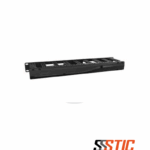 guia de cables horizontal 1u plastico lightera alta densidad