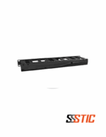 guia de cables horizontal 1u plastico lightera alta densidad